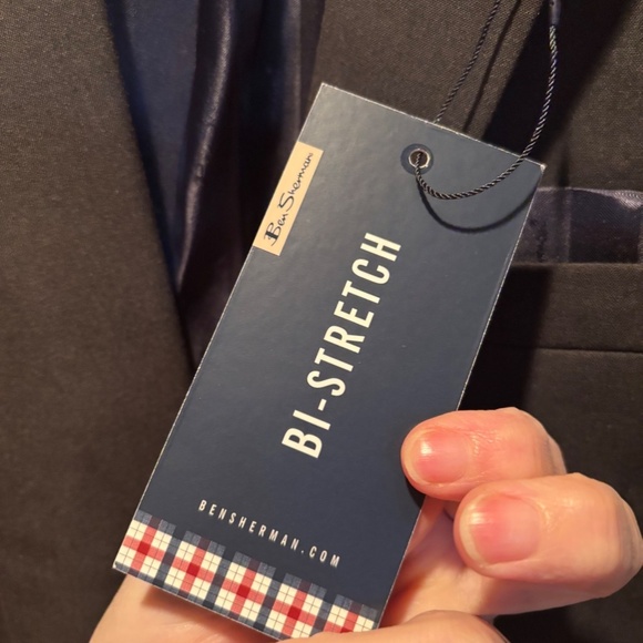 Ben Sherman 2 Button Suit Jacket in Gray Size 40R NWT - Picture 4 of 8